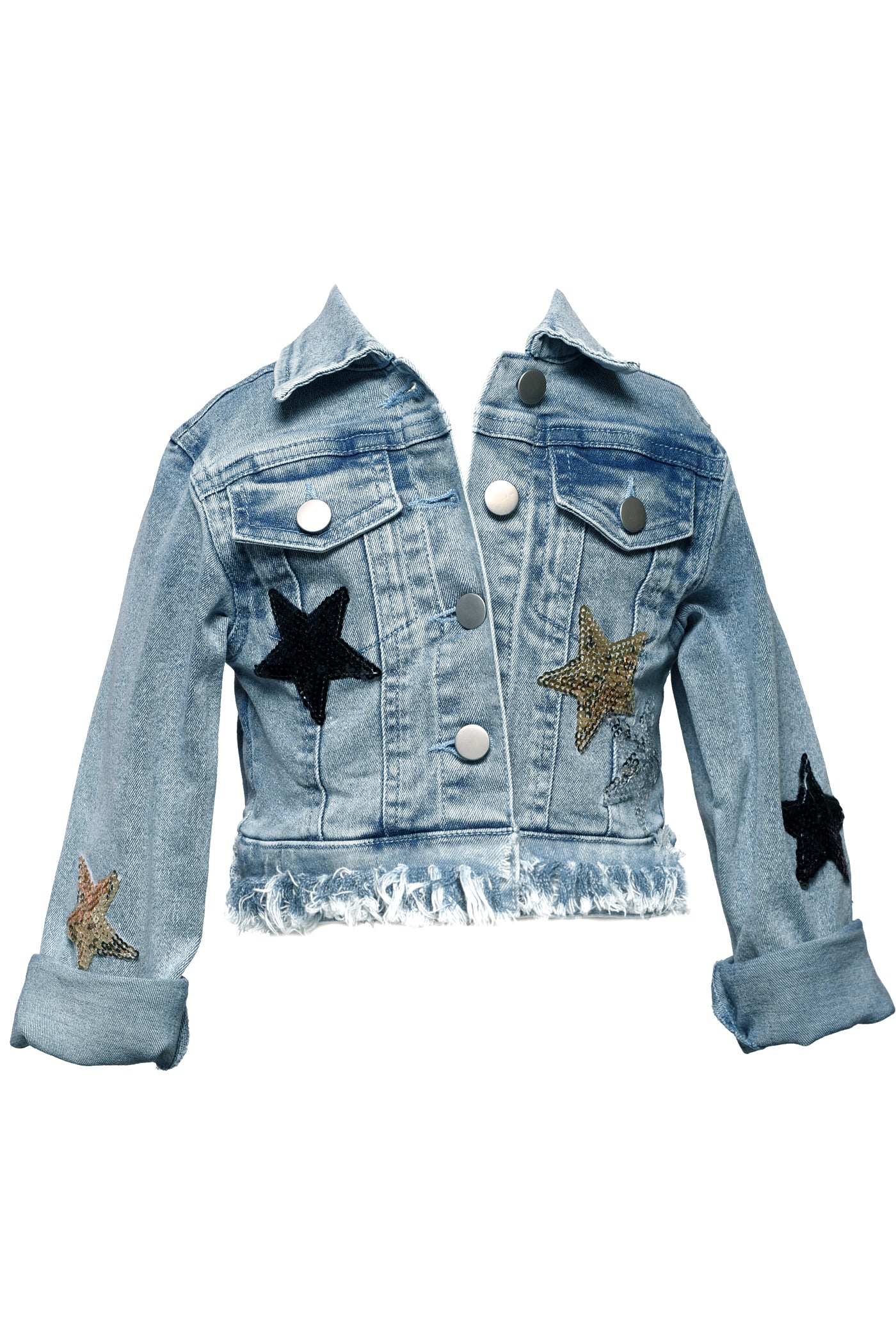 Denim Star Patch Jacket